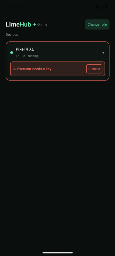 Key alert